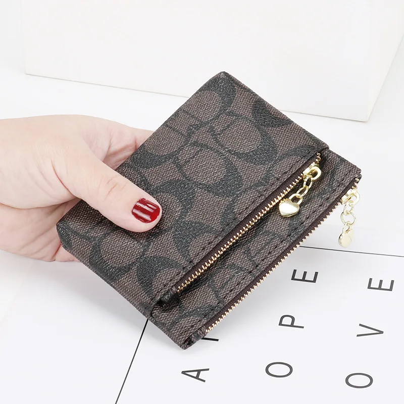 2026 Neue Klassische Vintage-Blumen Kleine Geldbörse, Damen Mini-Geldbörse, Münzbeutel, Kleingeldtasche, Leder-Geldbörse, Aufbewahrungstasche, Kartentasche – Detail 4