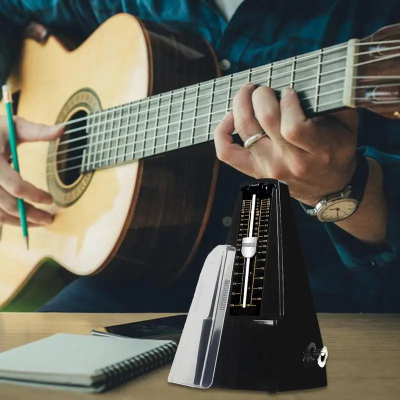 

Metronome For Guitar Tower-Shaped High Precision Piano Metronome Loud Sound Track Beat Metronome Tuner For Piano Guitar Other