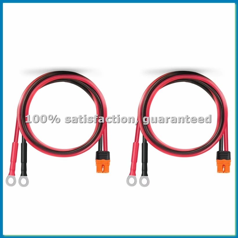 

Кабель-удлинитель XT60i с разъемом O-Ring 10AWG (гнездо) для портативных электростанций и солнечных генераторов - A32R