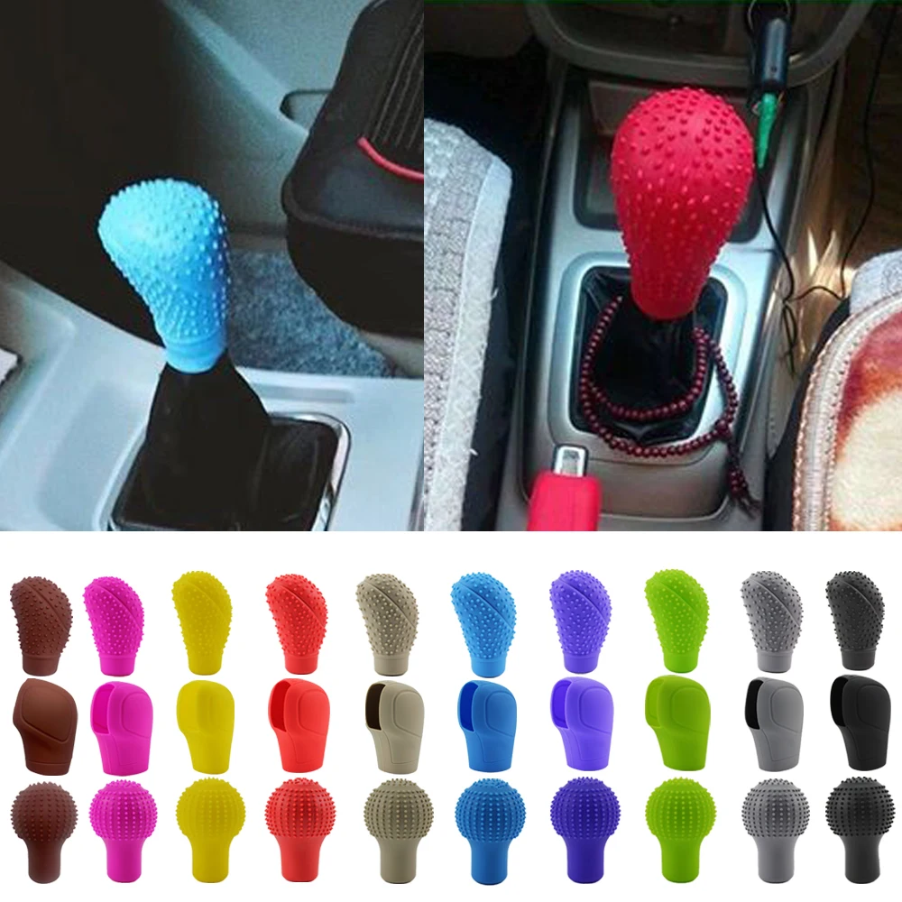 1pc Car Gear Rod Protect Case For Volkswagen Passat B5 Touran Tiguan Phaeton Toureg Sharan Polo Silicone Gear Shift Knob Cover