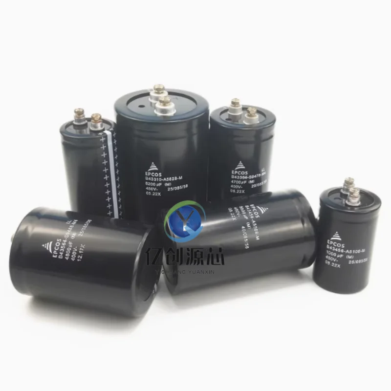 

Новый импортный конденсатор 400V5600UF450V B43310-A9568-M B43456-A5668-M B43330 электролитический конденсатор