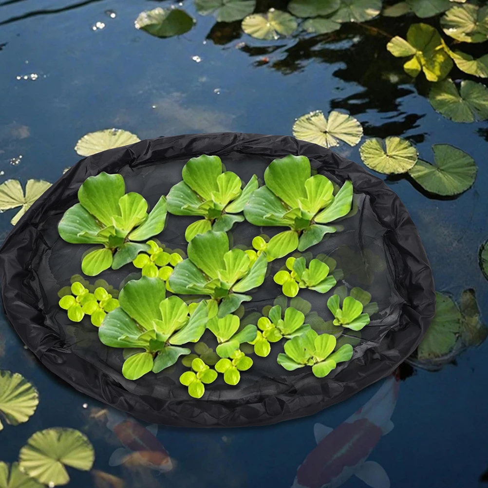 

Fish Pond Netting Barrier Floating Plant Island Protector Fabric Hydroponic Planter