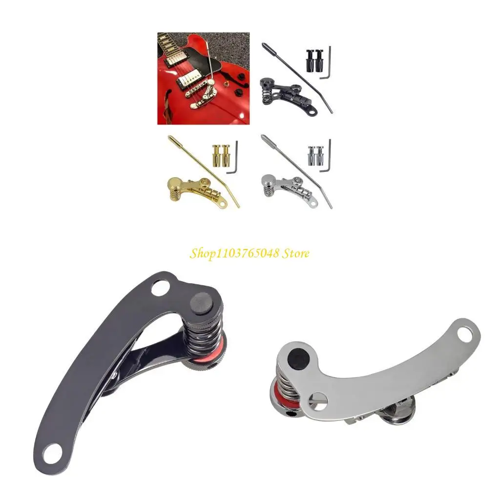 

R53E Electric Guitar Bridge Stop Bar Tailpiece Tremolo Electric Guitars Accessory