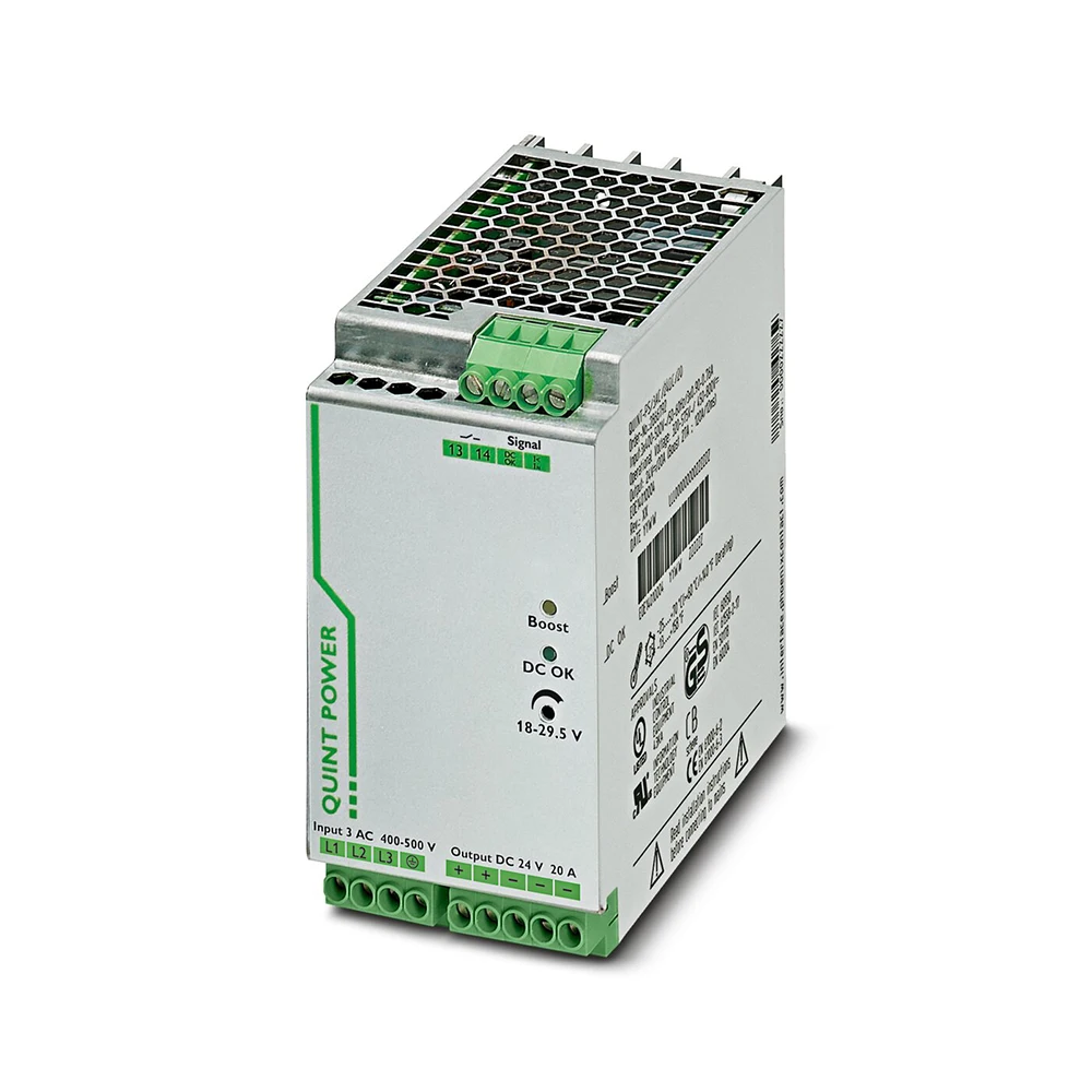 2866792 QUINT-PS/3AC/24DC/20 QUINT POWER For Phoenix Switching Power Supply Output 24VDC/20A