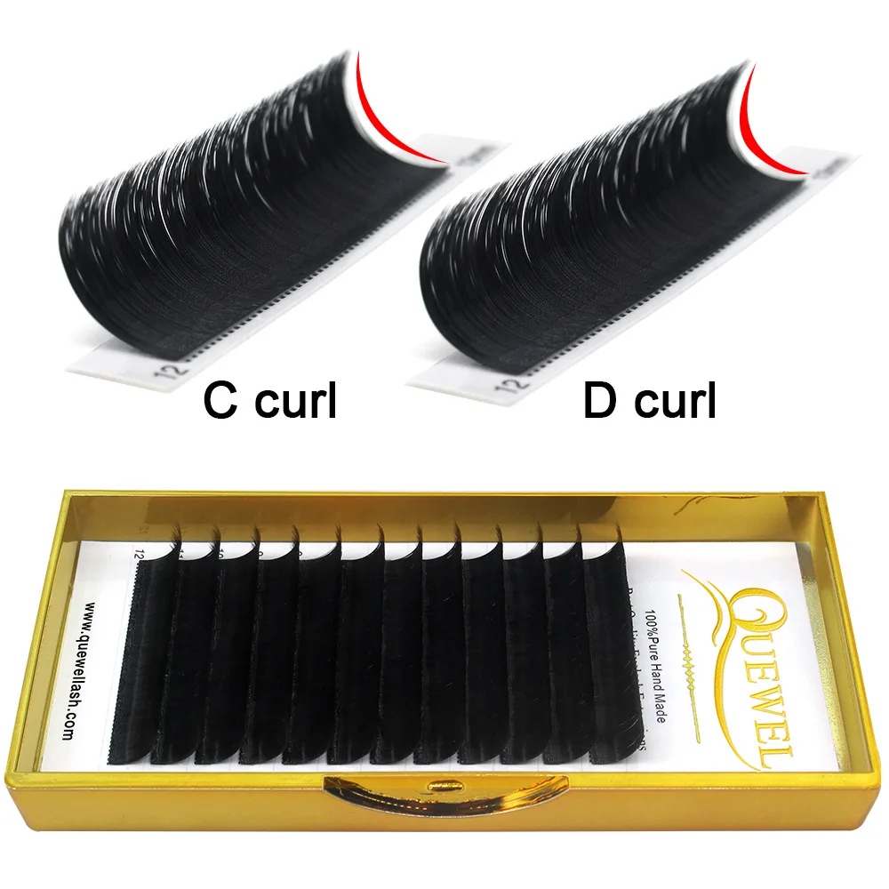 Quewel Easy Fanning Eyelash Extension Blooming Volume Eyelashes Self-making Fast Fans Bloom Lashes Extension Volume Lash