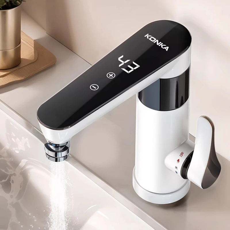 

Frequency Conversion Constant Temperature Electric Water Faucet - Instant Hot Water for Kitchen Household Electric Heater