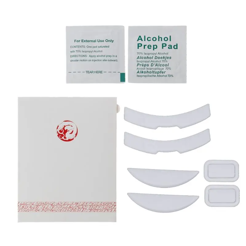 

2 компл./упак. Тигр игровой Мышь средства ухода за кожей стоп Мышь коньки hardboot для Razer Мамба elite белый Мышь скользит с изогнутым краем