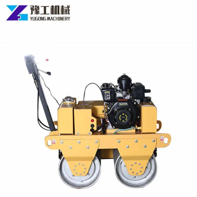 Factory Outlet Small Vibration Type Road Roller 1 Ton 2 Ton Pavement Construction Project Compaction Rolling Equipment Supplier