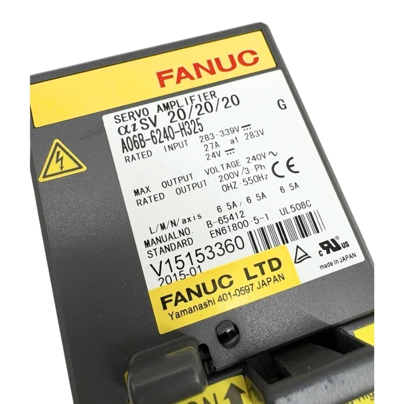 

Сервоусилитель Fanuc A06B-6240-H325, проверен, исправен, с ускоренной доставкой