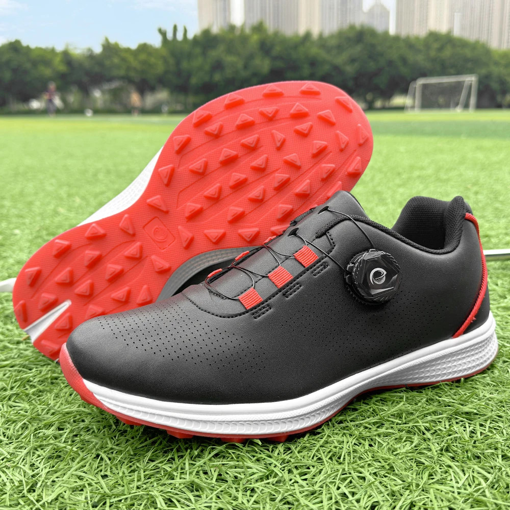 

Men Professional Golf Shoes Non Slip Golfers Footwears Size