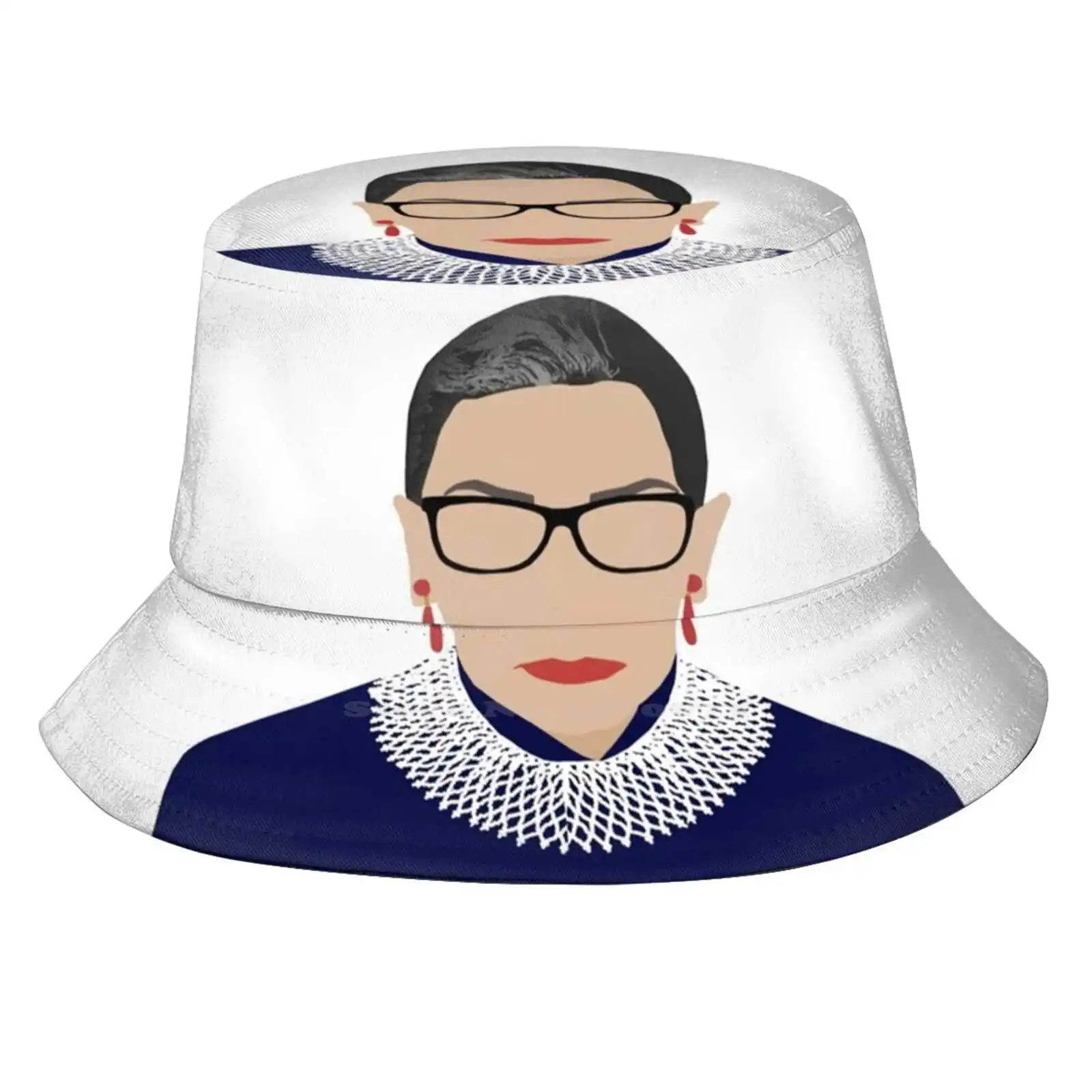 Ruth Bader Ginsburg Uv Protection Foldable Bucket Hats Women Men Ruth Rbg Court Bader Ginsburg Feminist