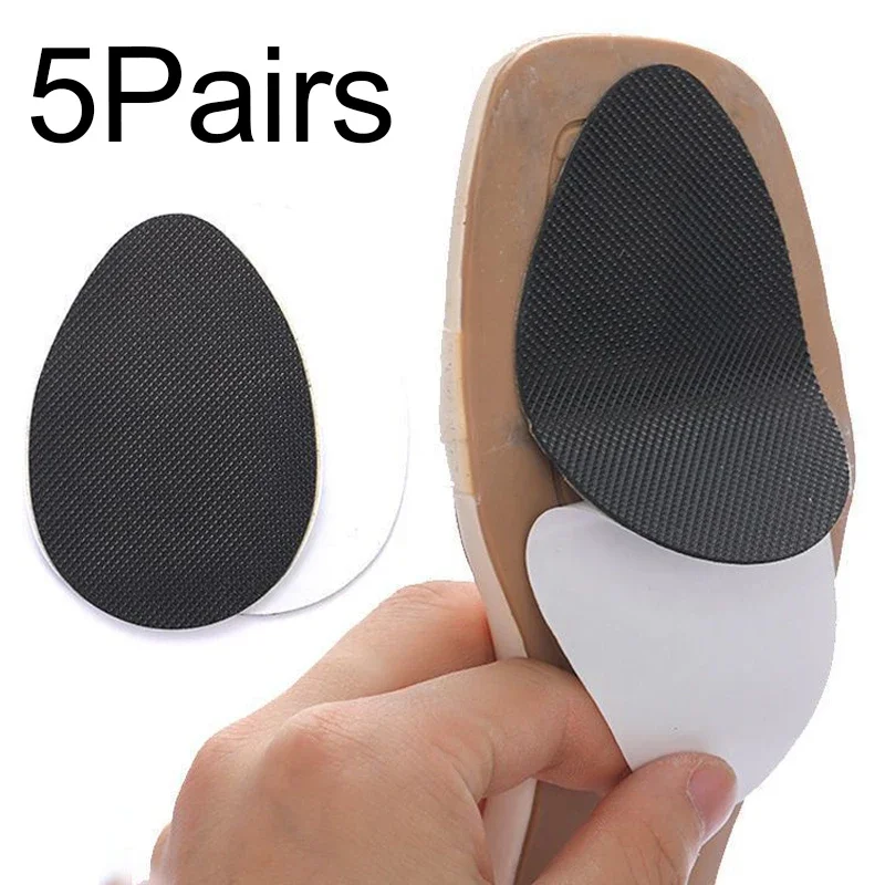 Self-adhesive Heel Sole Protector Stickers for Women Sole Non-slip Sticker High Heels Shoes Forefoot Pads Repair Tool Shoe Care