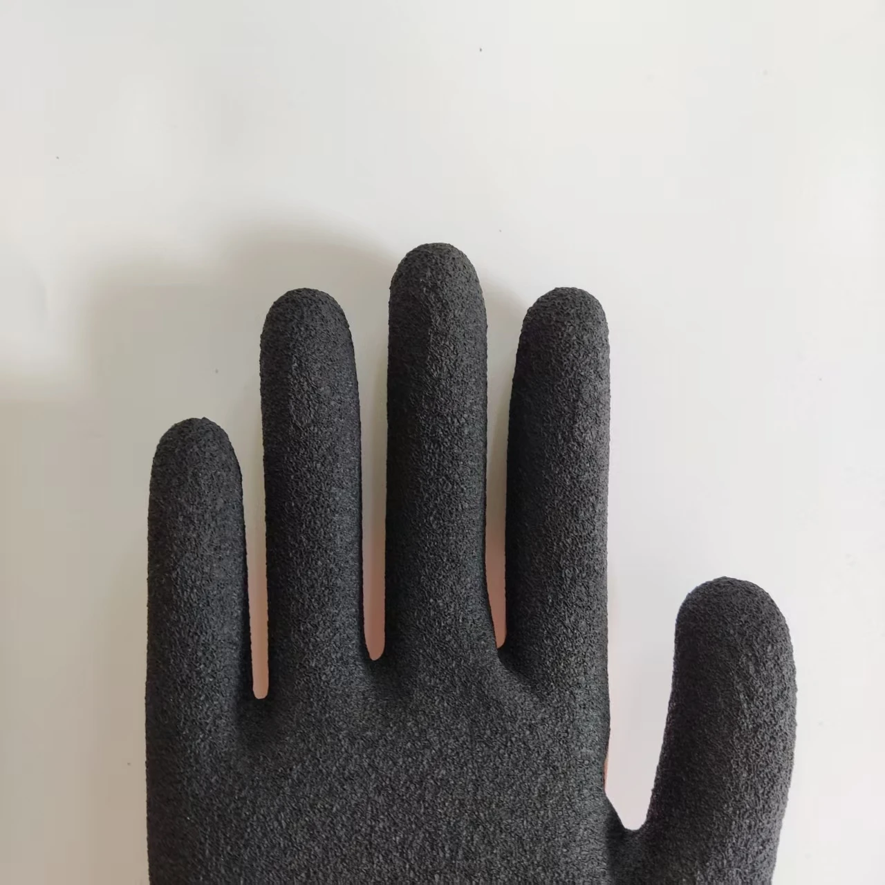 1 Pair Work Gloves Waterproof Rubber Non-Slip Double Coated Wear-Resistant Safety Gloves Construction Gardening Mechanics