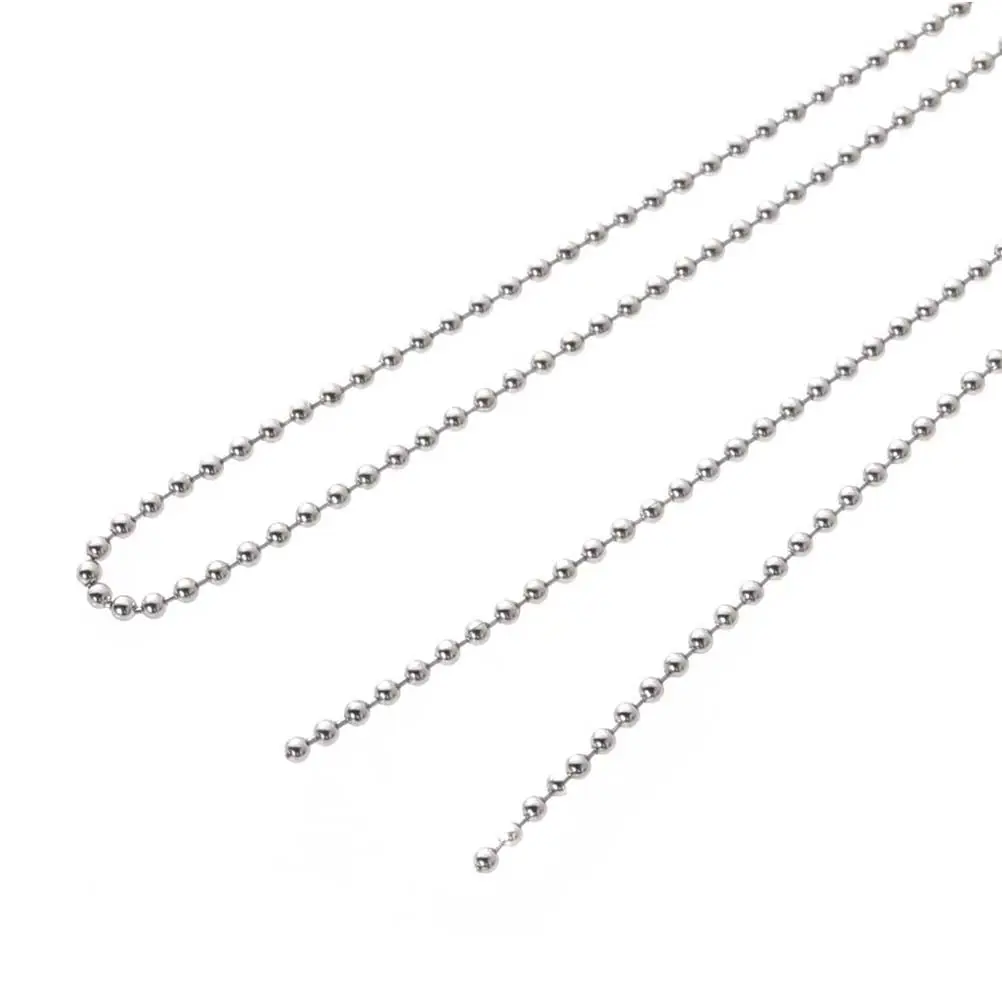 2Pcs Premium Light Pull Chain for Ceiling Fan Wall Lamp Bedside Light Switch Replacement Easy Cut Adjustable Length with 50