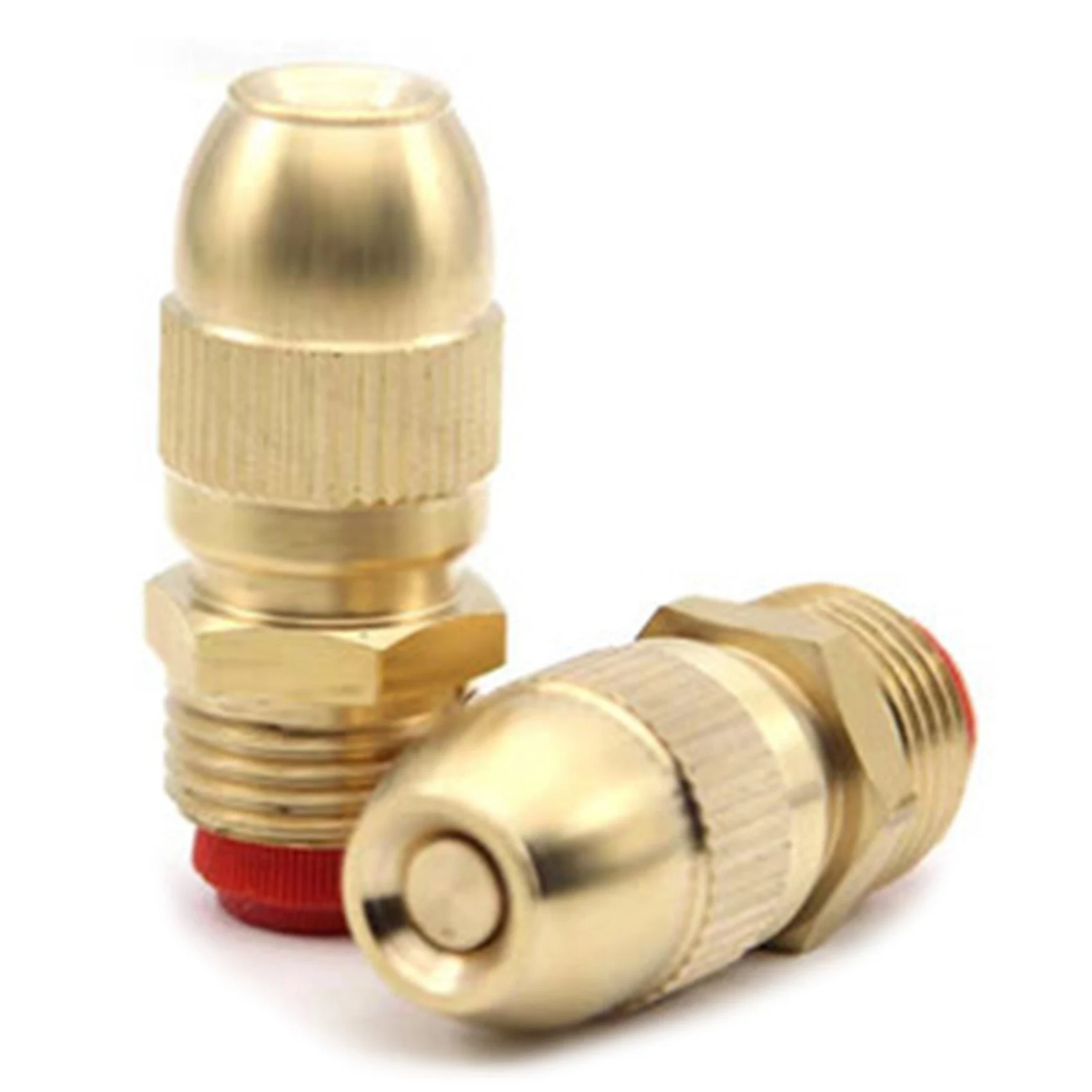 A69e20pcs 1/2 Inch Adjustable Sprinkler Middle Distance Sprinkler Brass Nozzle Garden Lawn Irrigation Watering Fittings