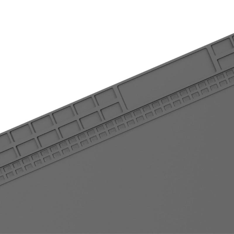 Silicone Heat Resistant Soldering Mat Large Silicone Repair Mat Heatproof Repair Pad for BGA & Phone Repair Workstation