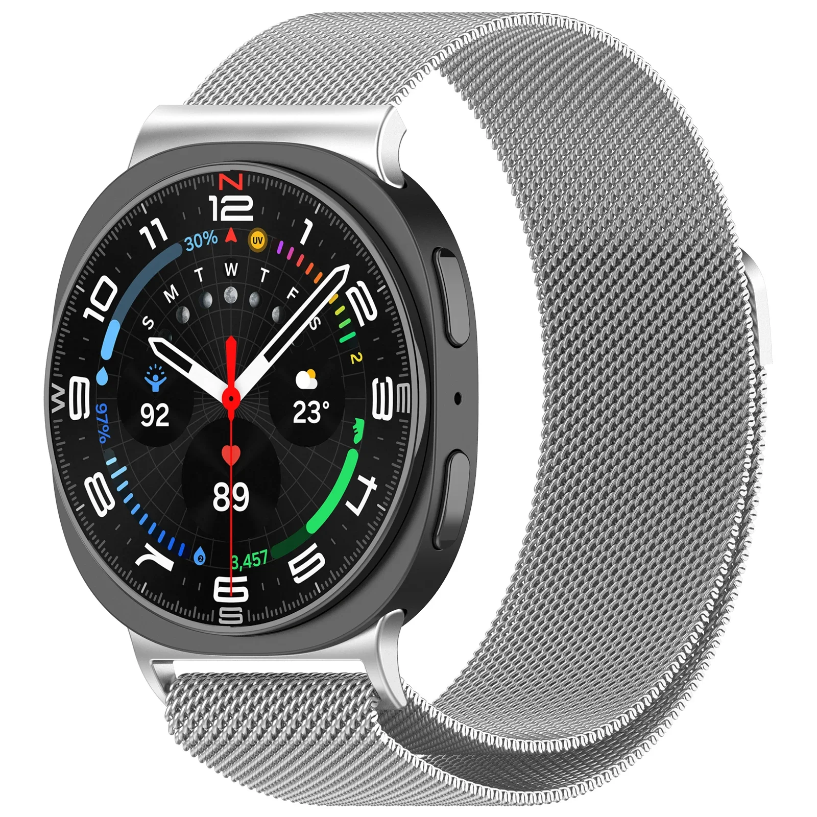 Milanese Loop Strap For Samsung Galaxy Watch 8 44mm 40mm Classic 46mm Metal Magnetic Bracelet Galaxy Watch Ultra 47mm Watchband