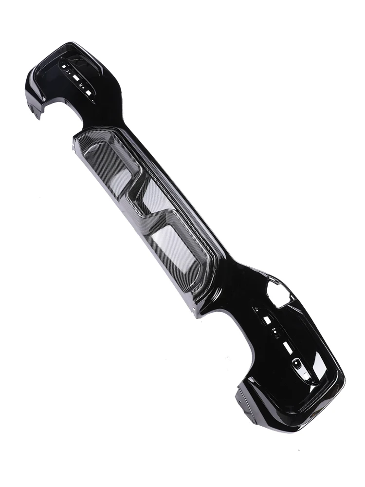 لسيارات BMW 1 Series F20 F21 LCI 2015 -2019 CS المنافسة MP Style M Sport M Tech ألياف الكربون المصد الخلفي الناشر الملحقات #3