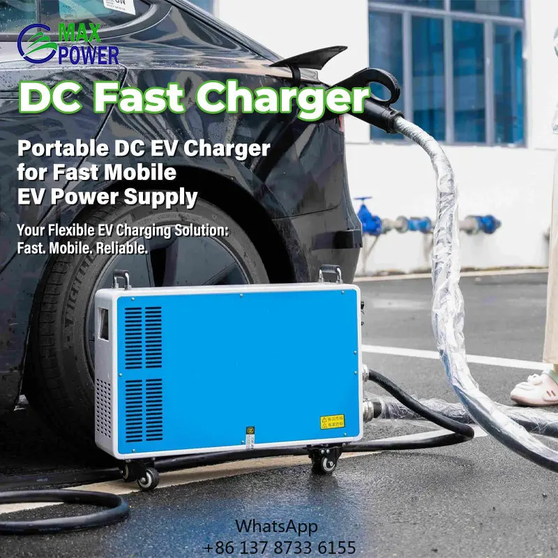 CCS1 CCS2 GBT ChadeMO 7kW 20kW 30kW 40kW 60kW AC To DC EV Charger Point Mobile Fast Charging Station