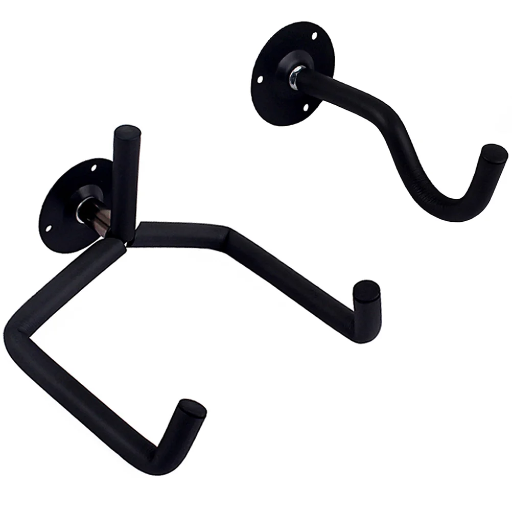 

2 PCS Metal Coat Hanger Wall Mount Guitar Hook Hangers for Single Guitars Basses Rack