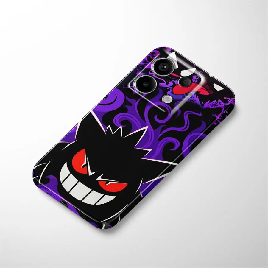 Casing Penutup Ponsel Keras untuk Xiaomi Redmi Note 10S 9T 9S 11 10 13 Pro Plus 12S 12 14 Pro 9 Cool Gengars