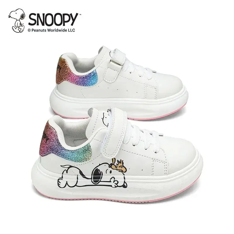 Snoopy Kawaii Anime Cartoon Series Winter New Boys Trend Versatile Velcro Shoes Casual Shoes Student Birthday Gift Wholesale