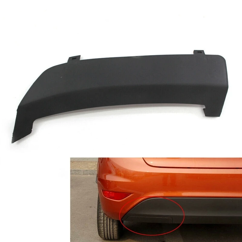 For Ford Fiesta MK7 2008-2016 Rear Bumper Tow Towing Eye Hook Cover Cap 8A61-17K922-AB5ZCT