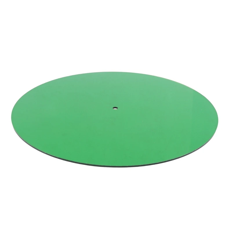 

2X Turntable Mat Record Platter Slipmat: Acrylic Record Player Platter Vinyl Slip Mats For Turntables Antistatic