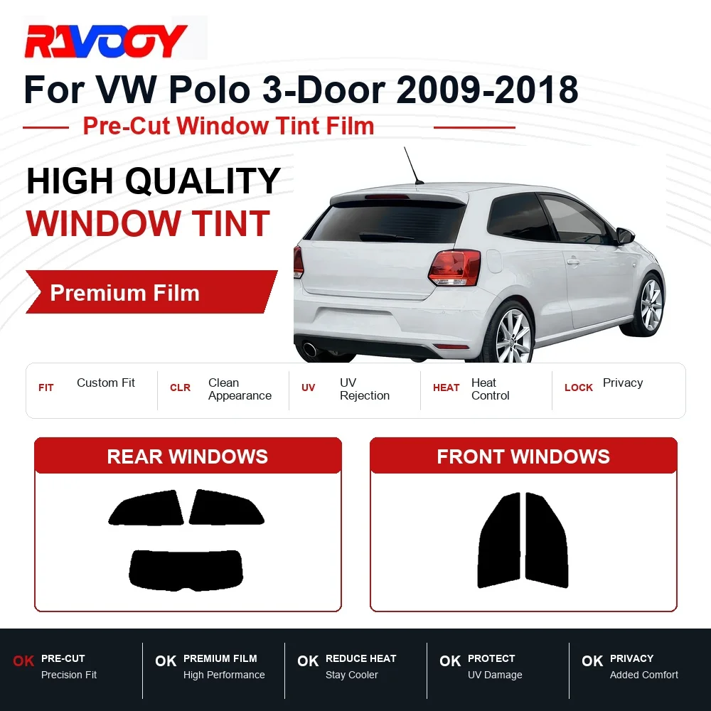 premium-pre-cut-window-tint-for-vw-polo-3-door-2009-2018-front-rear-windows-uv-heat-rejection-privacy-film