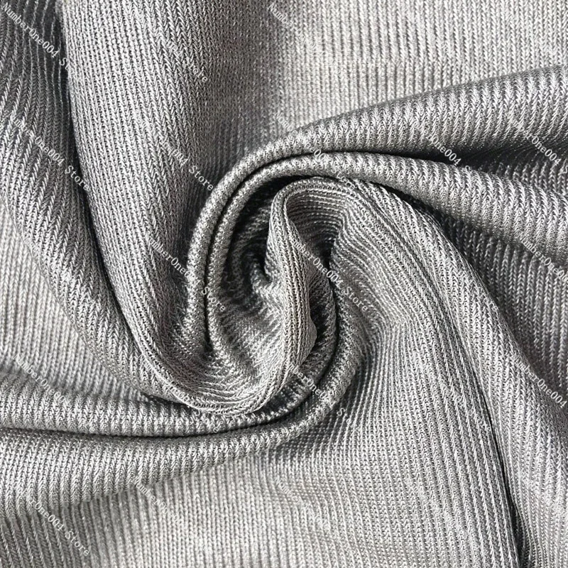 Suitable for Knitted Silver Fiber Electromagnetic Radiation Protection Fabric Conductive Cloth Electromagnetic Shielding Curtain