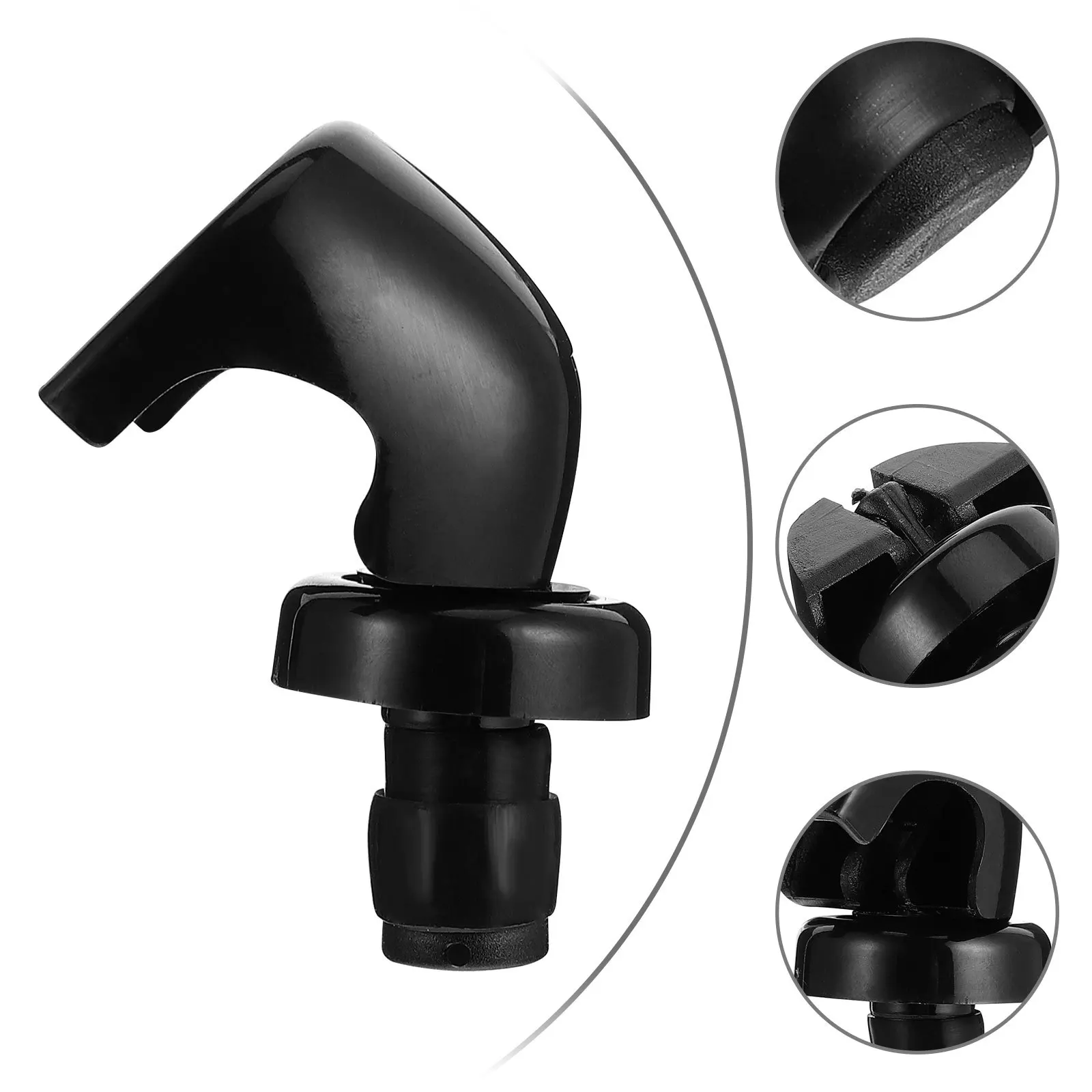 

2Pcs Silicone Wine Stoppers Vacuum Bottle Plug Airtight Seal Preserve Bottle Cork Beverage Stopper Acrylic Vacuum Plug
