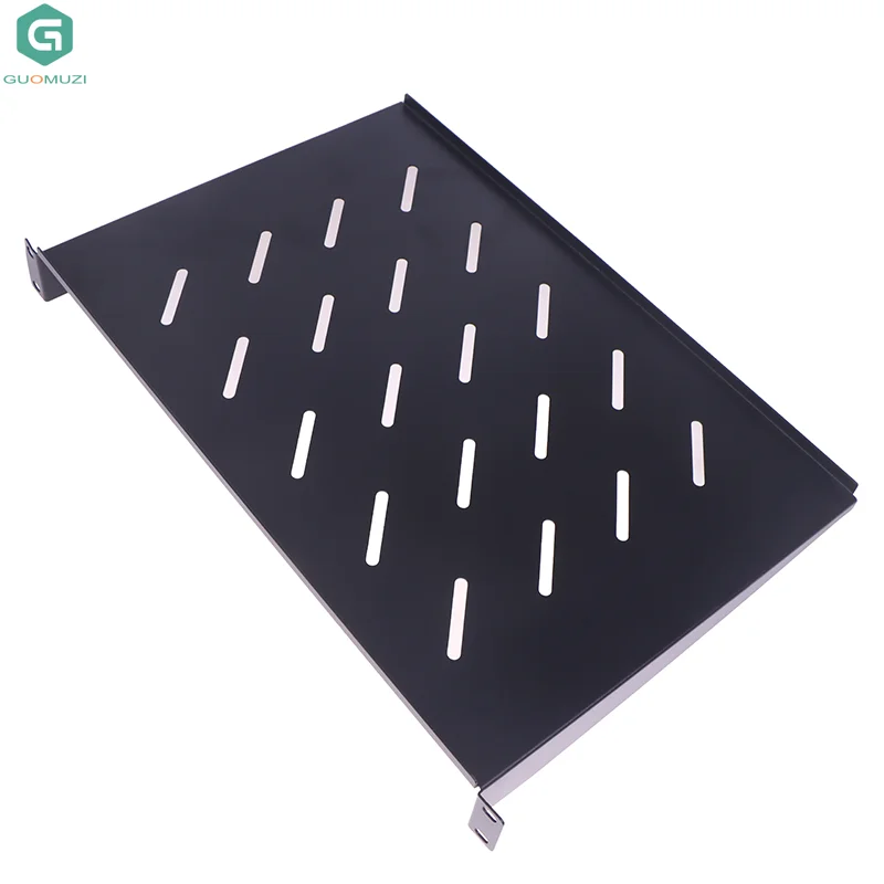 1U Server Rack Mount Shelf Vented Cantilever Tray For 19Inch Network Equipment Rack & Cabinet, Fine Workmanship
