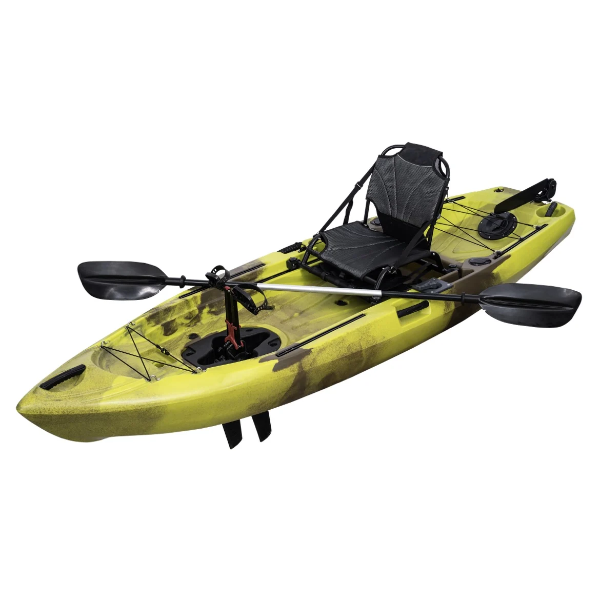 2023 New Design Small Non Inflatable Fishing Kayak with Pedal Drive Kayaks Fishing Pedal Kayak Fishing Boat