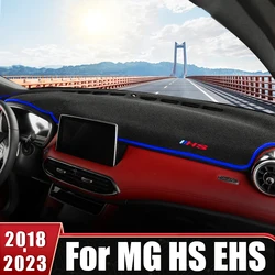 For MG HS EHS PHEV 2018 2019 2021 2022 2023 Car Dashboard Cover Mat Dash Board Sun Shade Pad Anti-UV Non-Slip Case Accessories