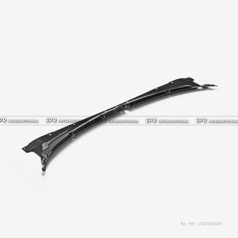 Hot Suitable for Nissan GTR R32, dry carbon fiber original style wiper windshield upper cover modification part