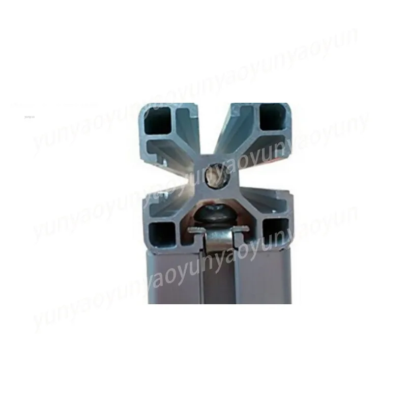 50PC/LOT M6/M8/M12 Spring Elastic Connectors 2020 3030 4040 4545 Series Aluminum Profile Built-in Fitting Fasteners