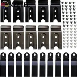 2/5/10 pz fibbie in metallo per cintura portafoglio Clip ganci cintura tasca chiusura fondina guaina loop accessori Hardware fai da te