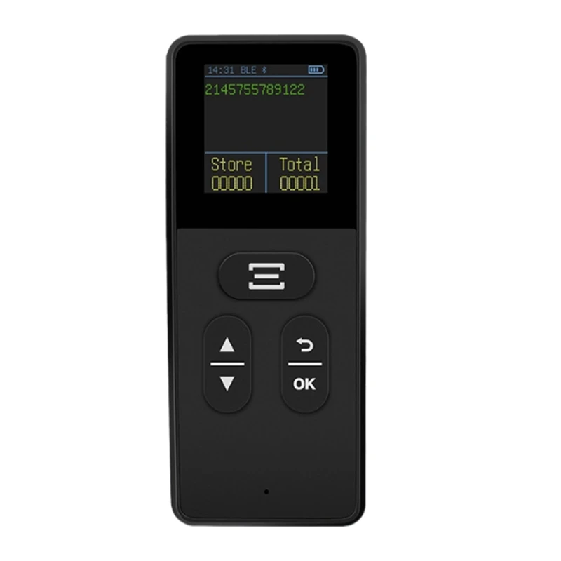 2D Imaging Bluetooth Barcode Scanner Portable Wireless Barcode Scanner Barcode Scanner 2D Express Logistics Warehousing-ELEC