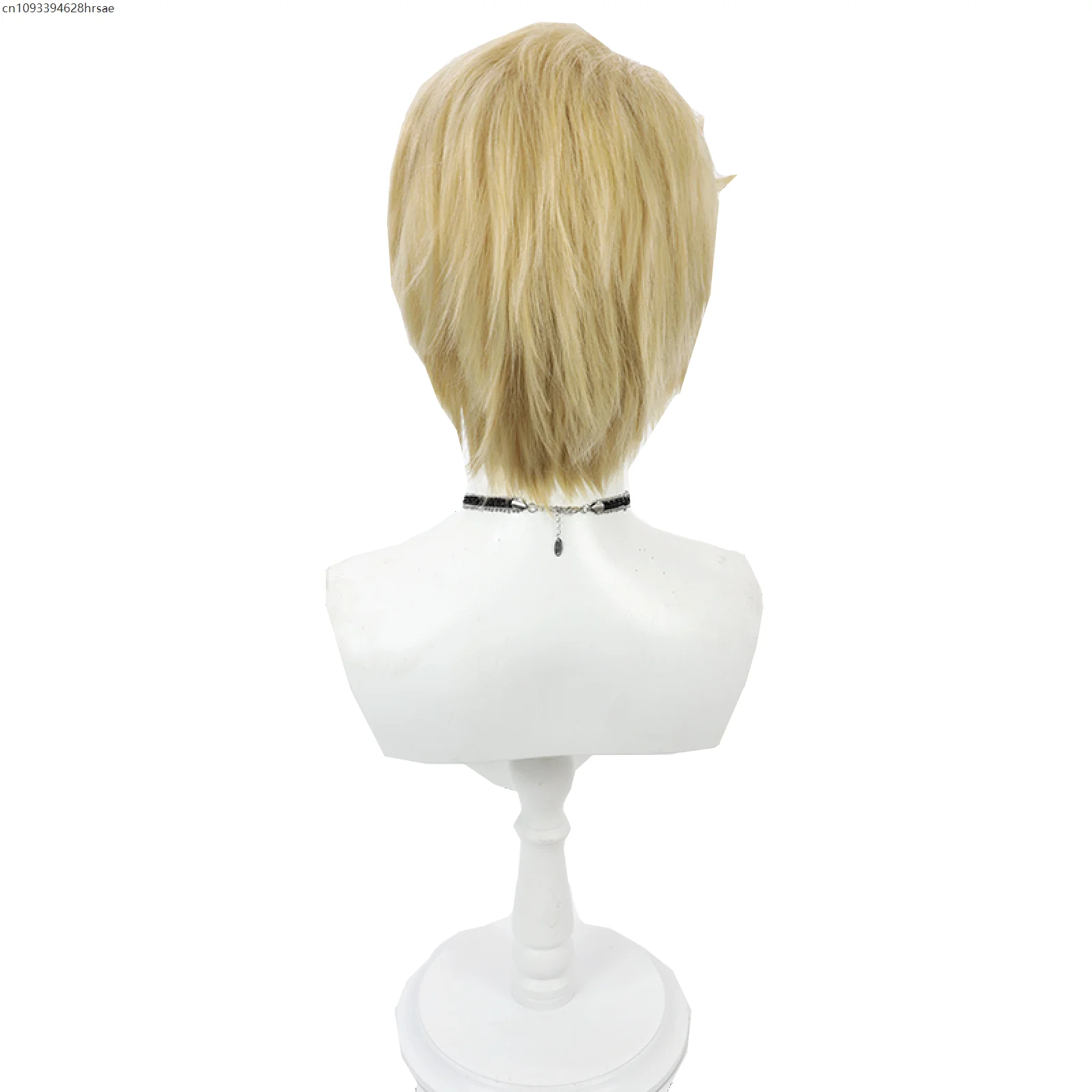 أنيمي تأثيري حلي الباروكات قصيرة مقاومة للحرارة الشعر الاصطناعية هالوين حفلة لعب الأدوار كرنفال الدعائم 2025