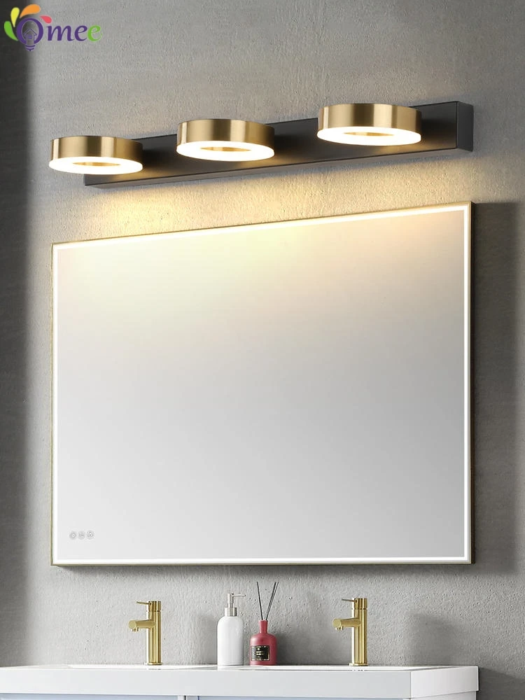 

Nordic LED Wall Lamps Indoor Lighting for Mirror Front Lights Bathroom Mirror Cabinets AC220v Dressing Tables Vinaty Wall Lamp