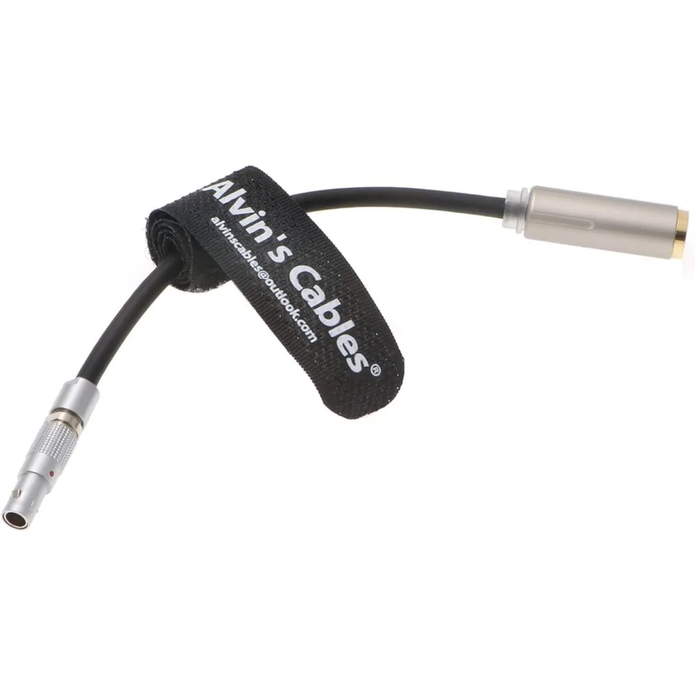 

Alvin's Cables Z-CAM E2 Audio Cable 00B 5-Pin Male to 3.5mm TRS Female Stereo for Z CAM E2 S6 F6 F8 M4 15cm|5.9inches