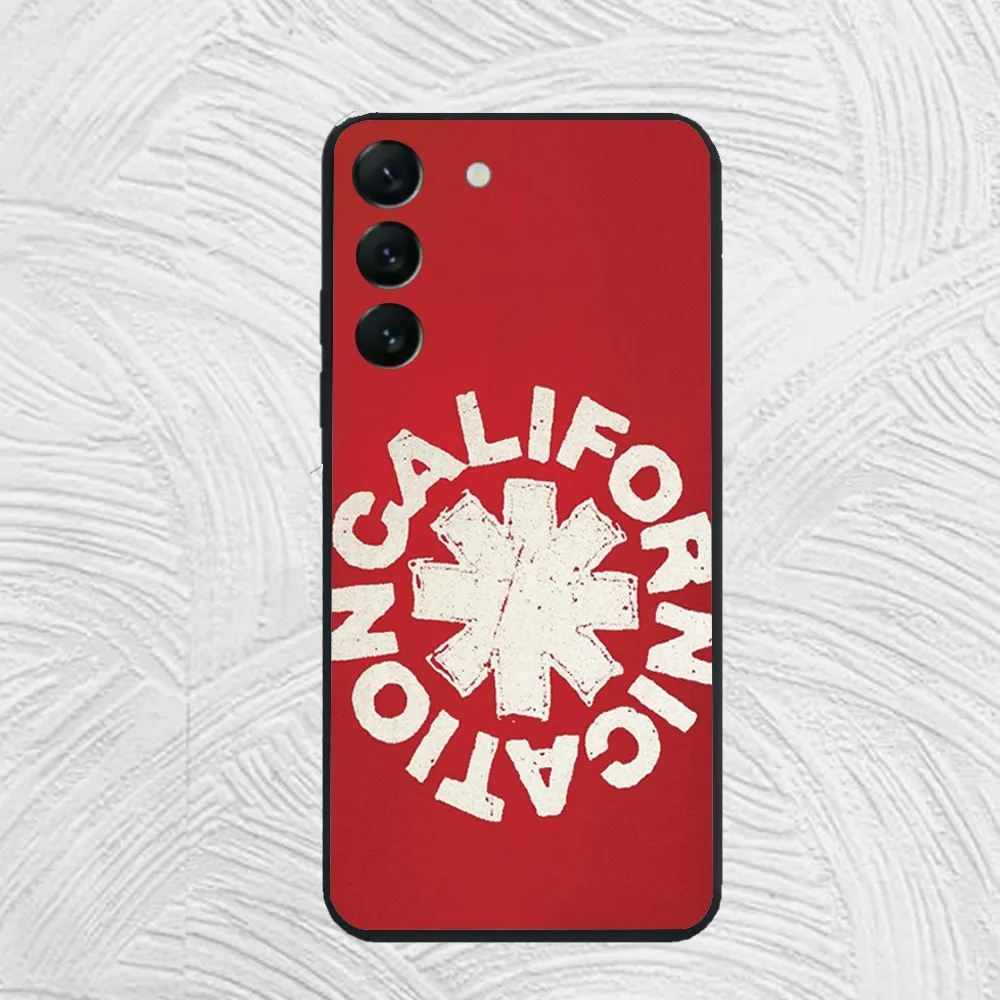 R_Red-Hot-Chili-P_peppers-Los-Angeles Phone Case For Samsung Galaxy A52 A12 A51 S21 Edge S22ULTRA LITE Plus Ultra Black Cover