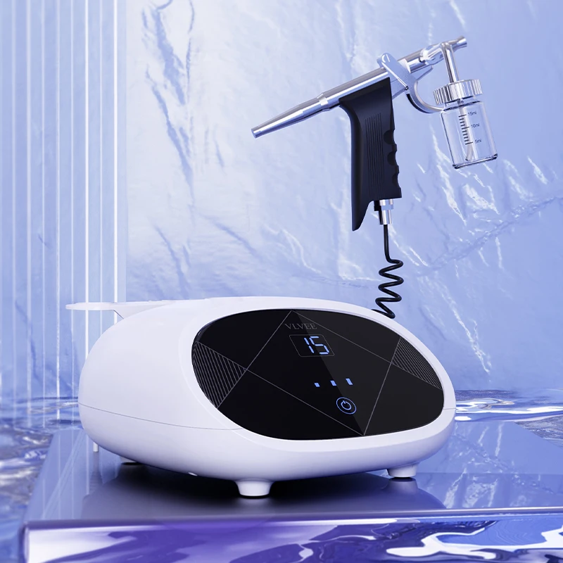 

Smart Library Custom Logo Nano Facial Oxygen Sprayer US Plug Deep Cleaning Nourishing Injector