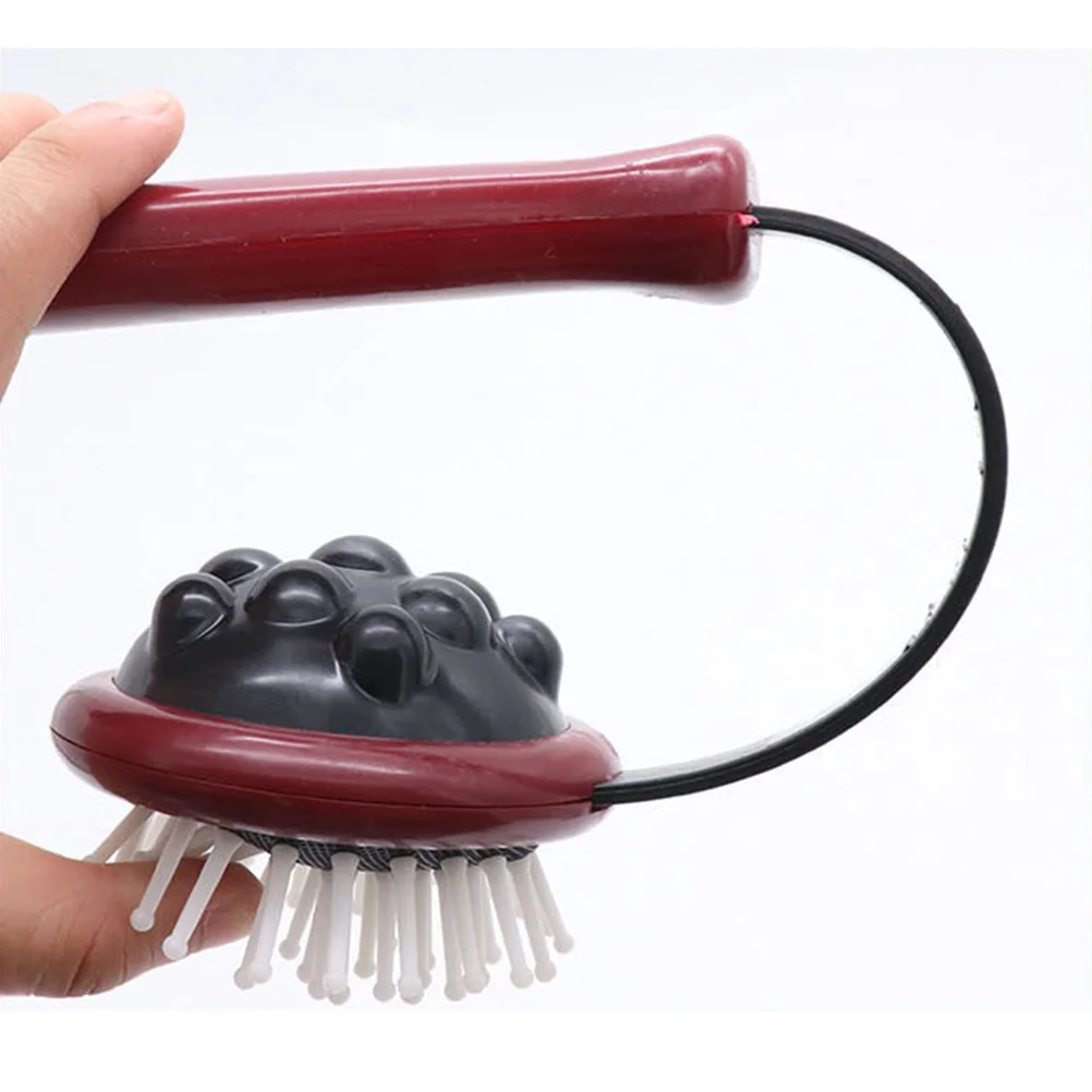 

2Pcs Long Handle Plastic Massage Hammer Pat Stick Promote Metabolism Relieve Fatigue Neck Shoulder Back Massager