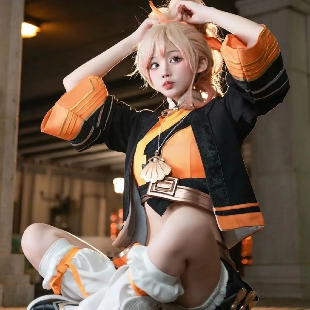 

Japan Cos Honor Of Kings Game Cosplay New Hero Ji Xiaoman Soldier Clothing For Women Full Set Of Clothing