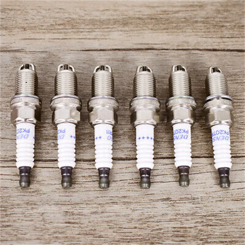 6pcs 90919-01194 Spark Plugs Double PLATINUM Fits for Toyota AVENSIS CAMRY RAV4