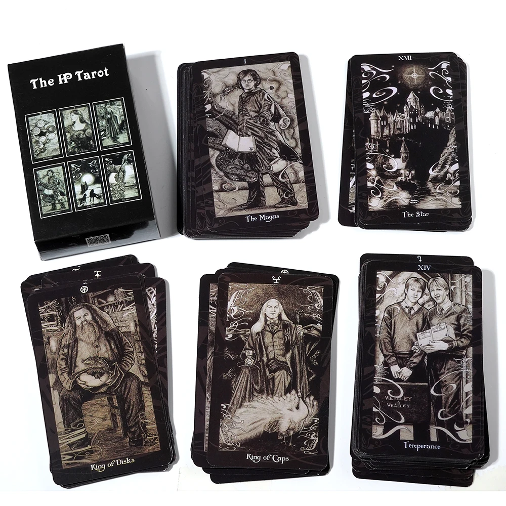 The HP Tarot 78 Tarot Deck Light Seer\'s Tarot Divination Tools The Rider Waiter Tarot Deck