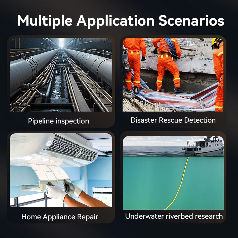 مصنع الجملة OEM أنابيب الصرف الصحي الصناعية Borescope كاميرا IP68 مقاوم للماء شاشة 10 بوصة رخيصة المنظار كاميرا تناظرية #5