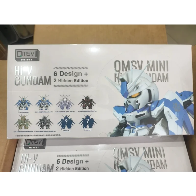 In Stock Original Bandai QMSV MINI Hi-ν Gundam RX-93-ν2 Mobile