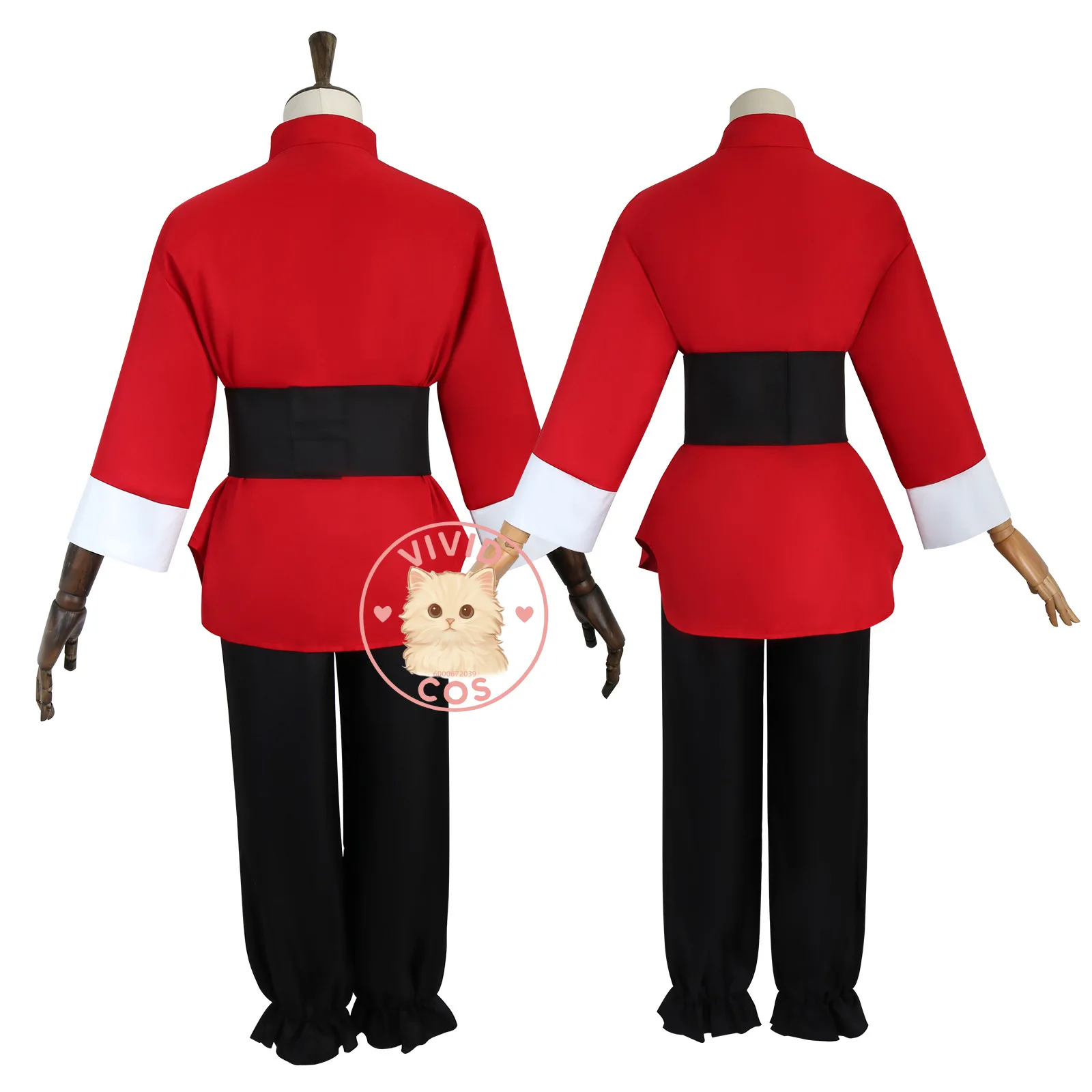 أزياء Ranma 1⁄2 التنكرية المشهورة لفنون الرسوم المتحركة، لعب الأدوار الكلاسيكية للرجال والنساء، حفلة الهالوين الهزلية للبالغين #4